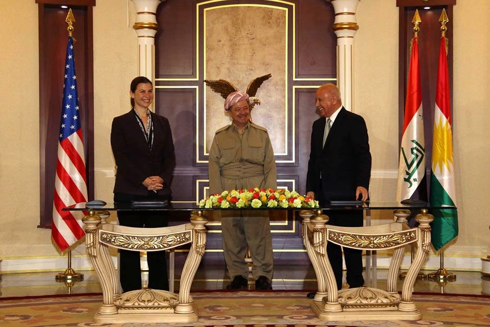US conditions military aid to Peshmerga on cooperation with Baghdad